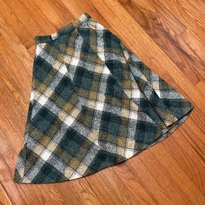 Vintage Women’s Plaid Skirt sz 38 (2 US) Rare